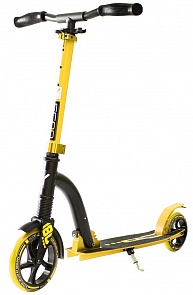 Двухколесный самокат Y-Scoo RT 180 Slicker с амортизатором Deluxe, желтый (Y-Scoo, 5384rt)